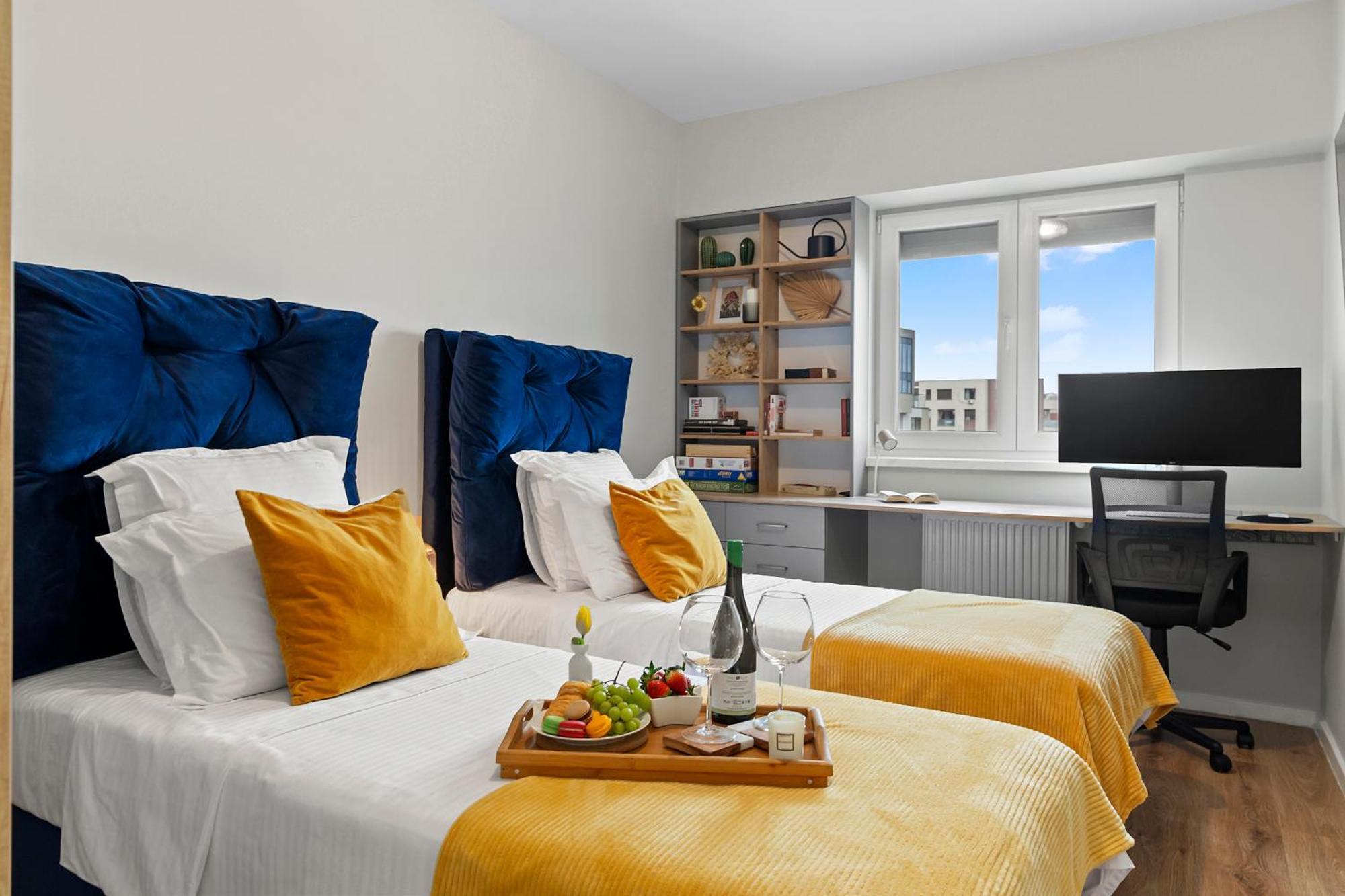 Mido Park Apartment With Private Parking & Self Check-In Bukurešť Exteriér fotografie